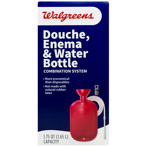 douches at walmart|walgreens douche enema water bottle.